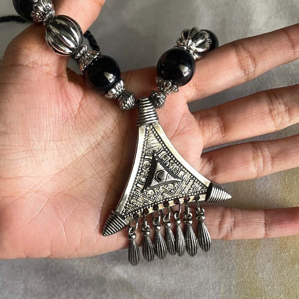 Triangle Necklace - Picture 2 of 3